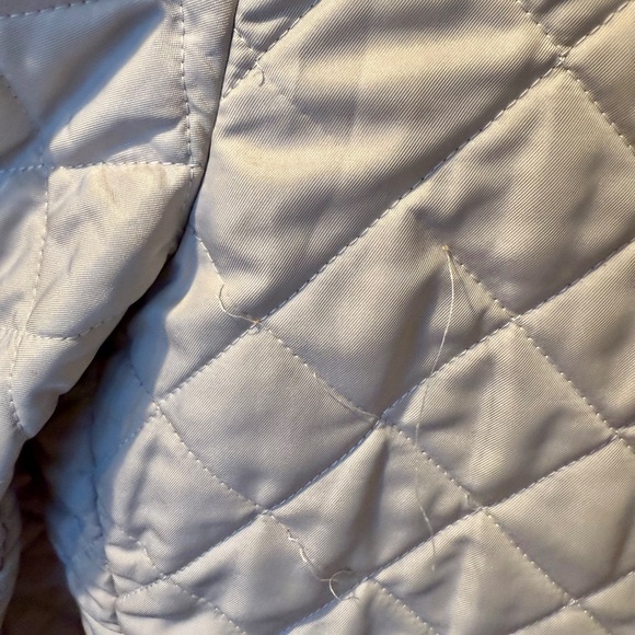 Burberry Cream Quilted Jacket - Picture 14 of 14